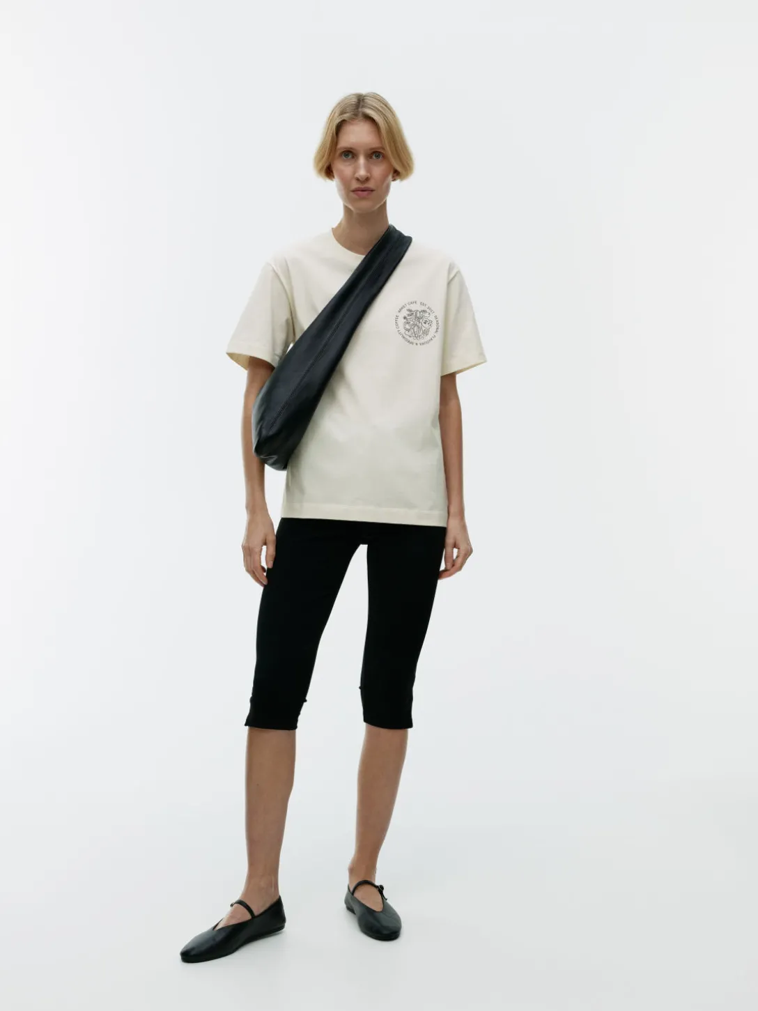 ARKET CAFÉ T-shirt Med Tryck