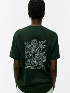 ARKET CAFÉ T-shirt Med Tryck