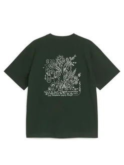 ARKET CAFÉ T-shirt Med Tryck