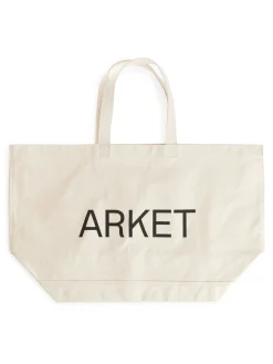 ARKET Oversized Shopper I Canvas