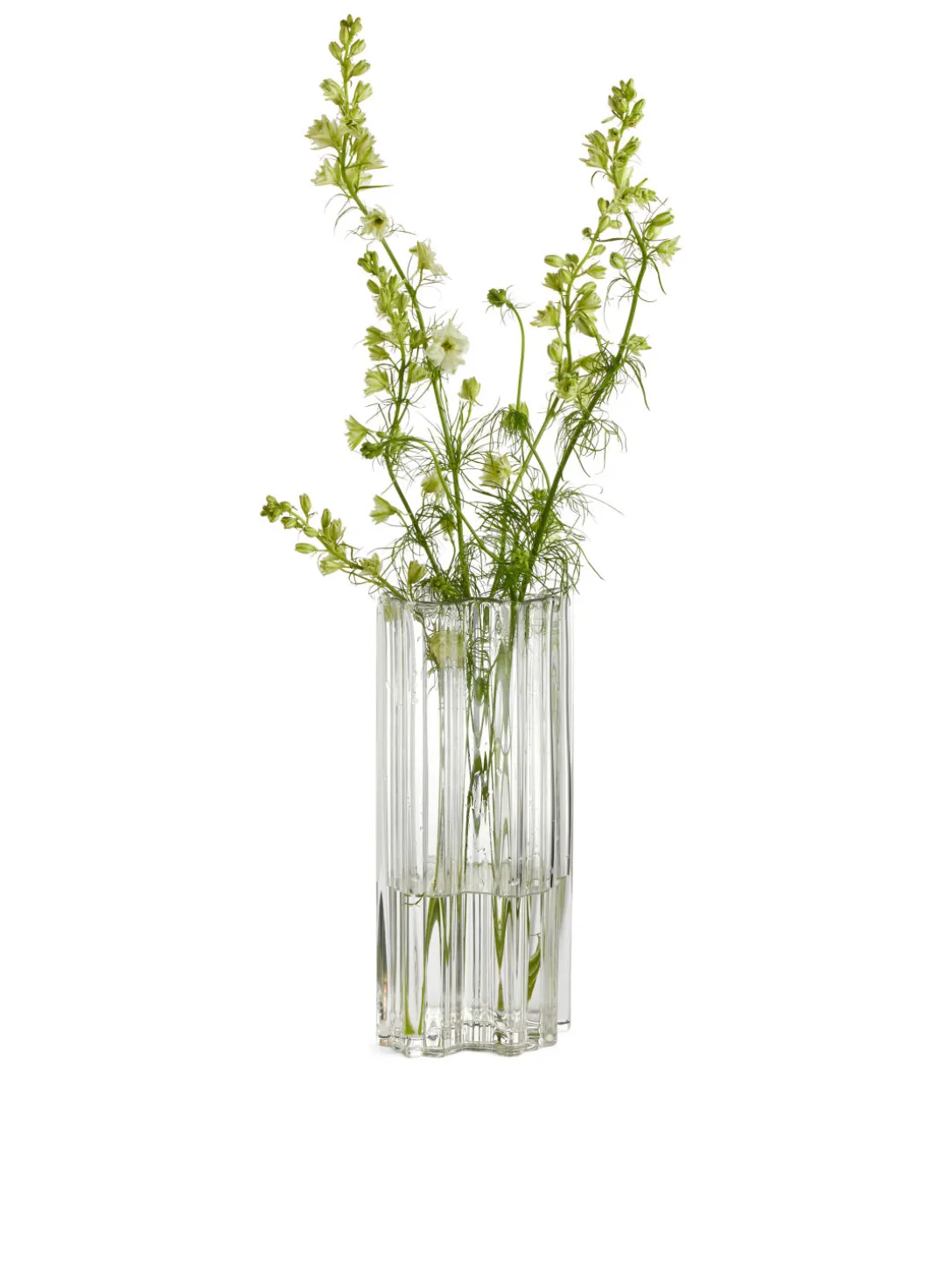 Asymmetrisk Glasvas 25 Cm