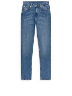 AZALEA Smala Stretchjeans Med Hög Midja