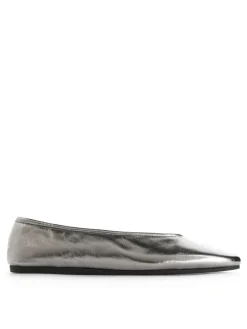 Ballerinaskor I Läder