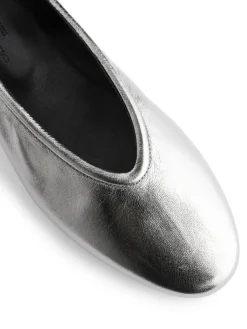 Ballerinaskor I Läder