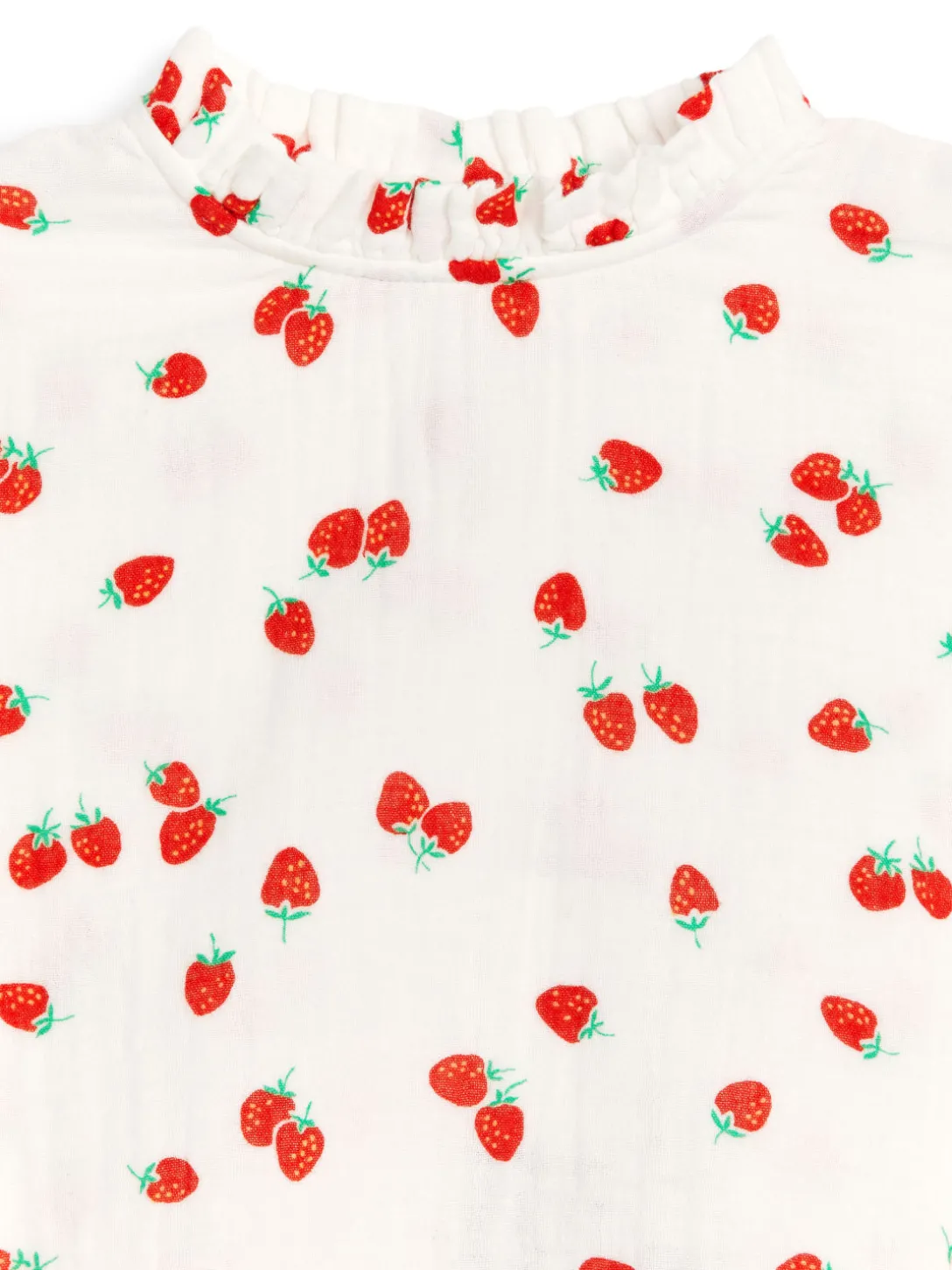 Blus I Bomullsmuslin