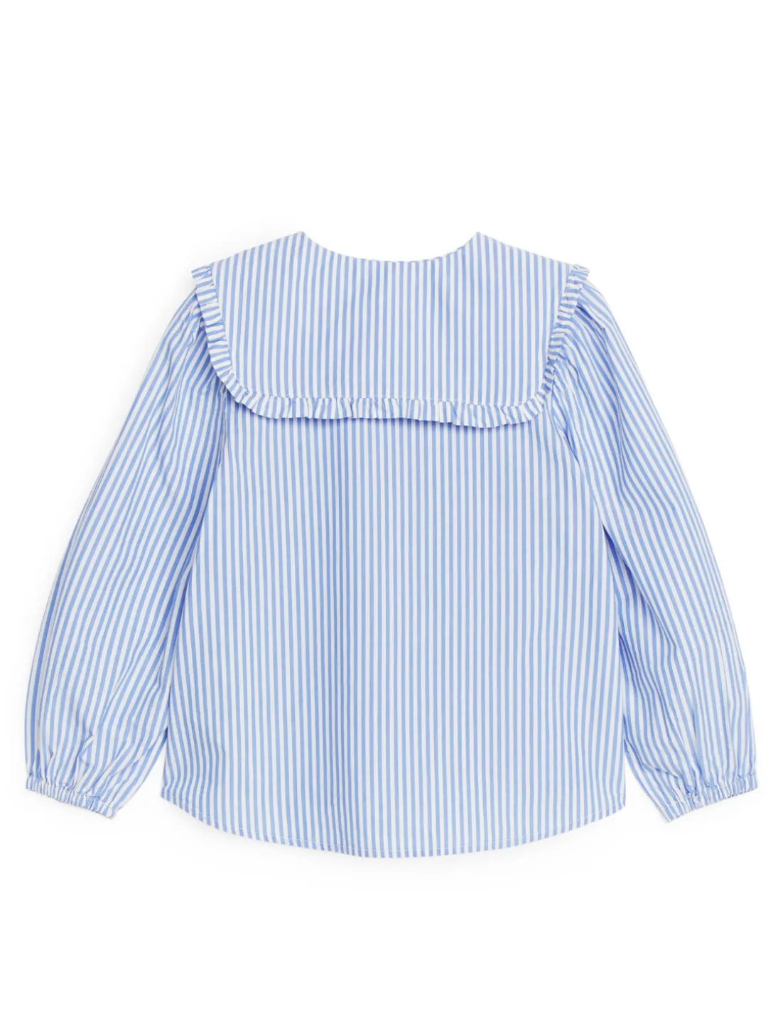 Blus Med Volangkrage