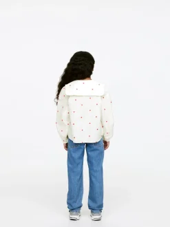 Blus Med Volangkrage