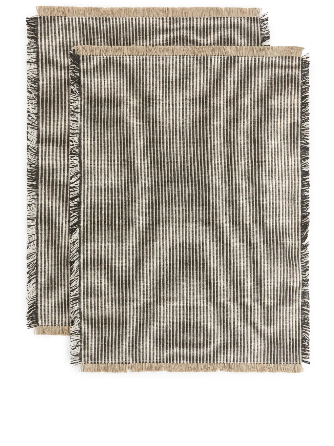 Bordstabletter I Linneblandning, 2-pack