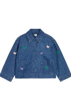 Broderad Denimjacka