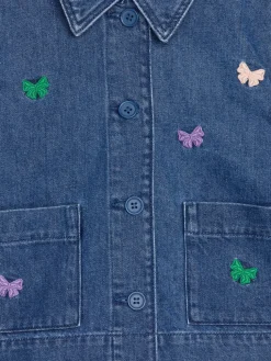Broderad Denimjacka