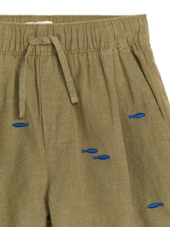 Broderade Shorts