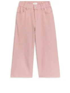 Byxa I Denim Med Vida Ben
