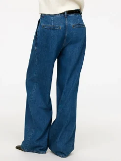 Byxa I Denim Med Vida Ben