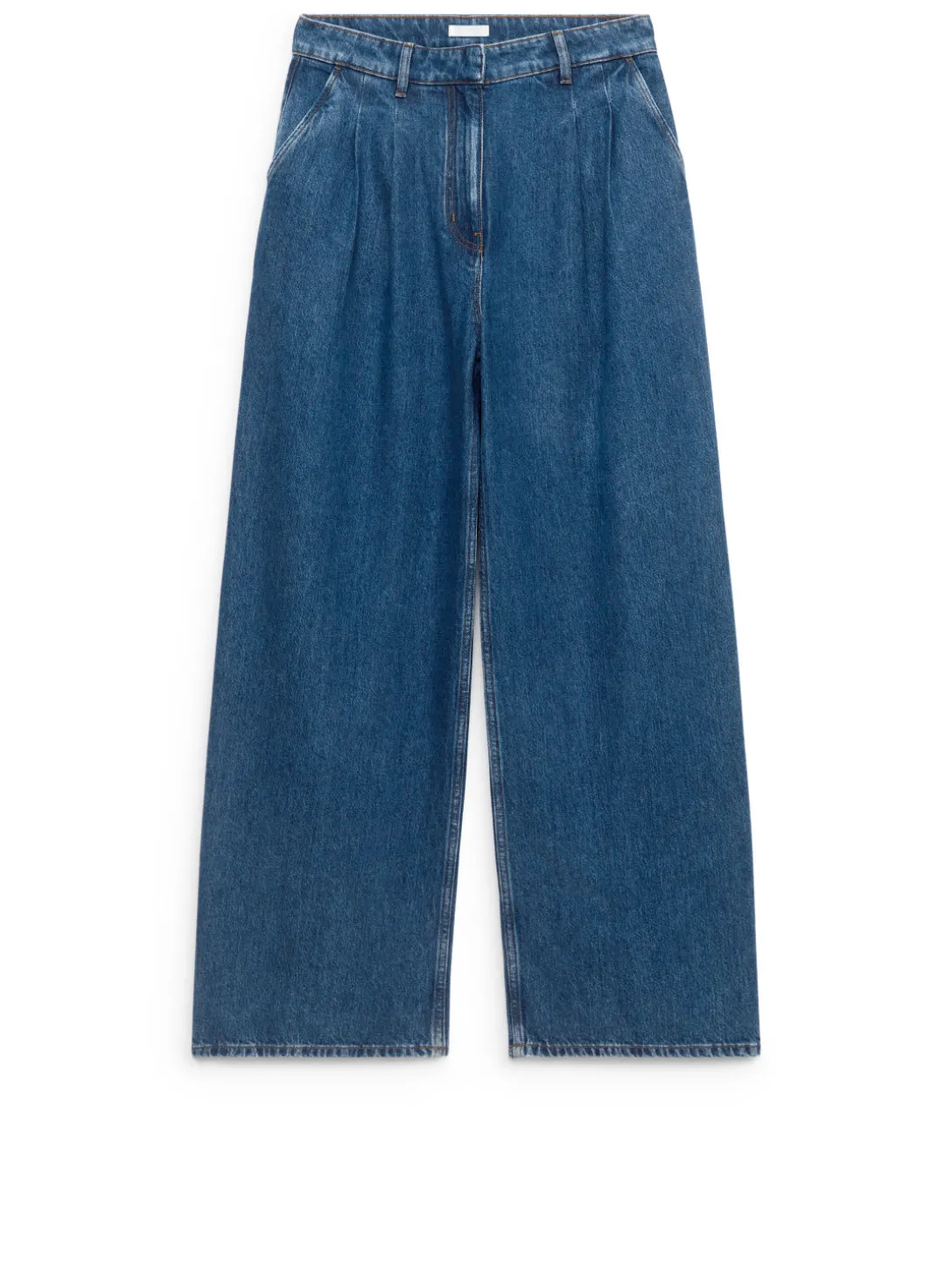Byxa I Denim Med Vida Ben