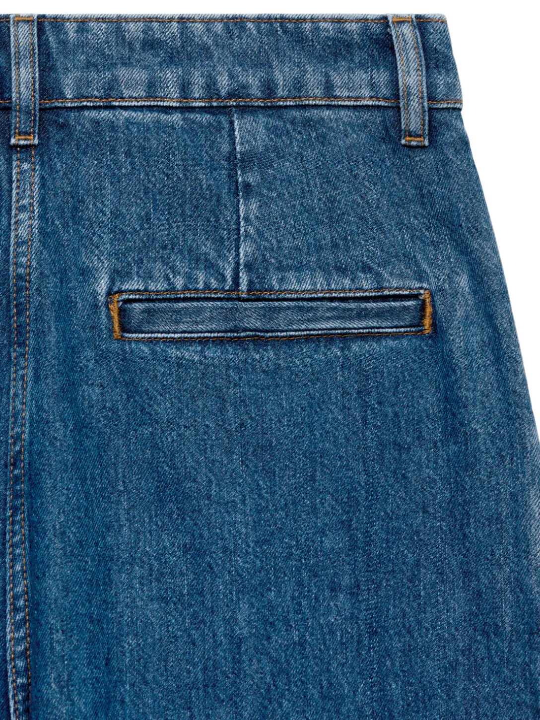 Byxa I Denim Med Vida Ben