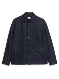 Denimjacka Med Lös Passform