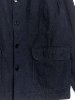 Denimjacka Med Lös Passform