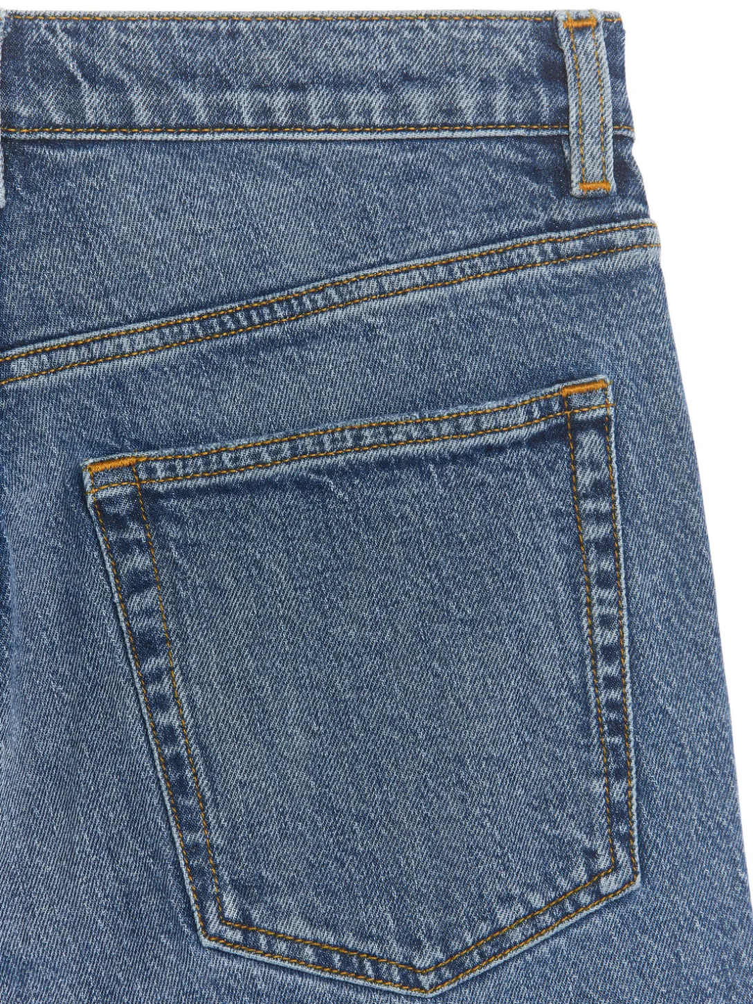 FERN CROPPED Utsvängda Stretchjeans