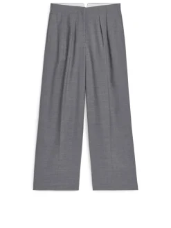 Flanellbyxor Med Låg Midja