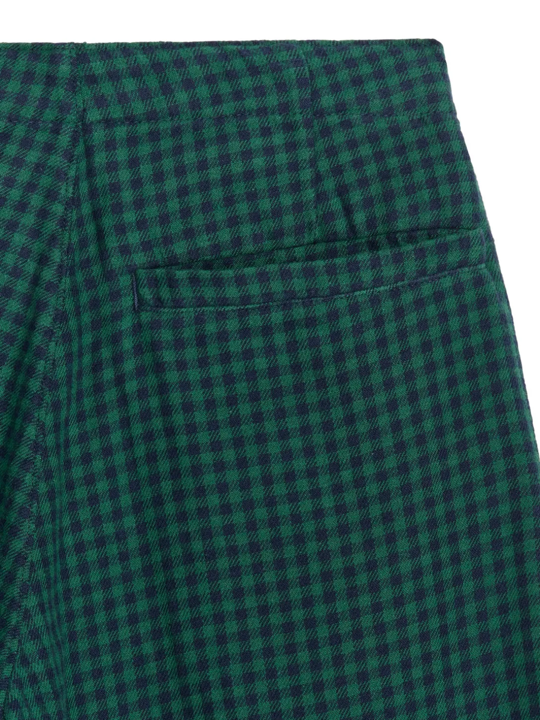 Ginghamrutiga Flanellbyxor
