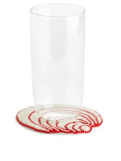 Glasunderlägg Med Glaspärlor