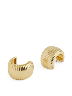 Guldpläterade Hoops
