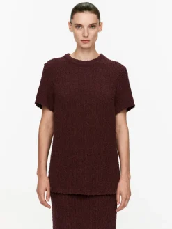 Hålstickad T-shirt