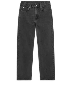 JADE CROPPED Smala Stretchjeans