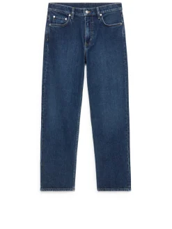 JADE CROPPED Smala Stretchjeans
