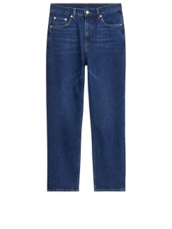 JADE CROPPED Smala Stretchjeans