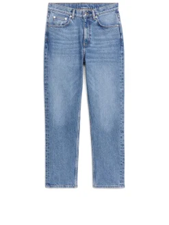 JADE CROPPED Smala Stretchjeans