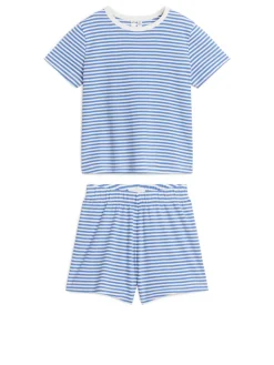 Kort Pyjamas I Trikå