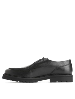 Läderskor Med Moc-toe