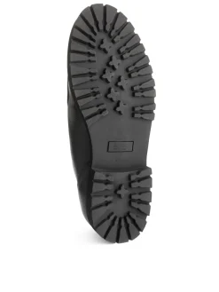 Läderskor Med Moc-toe