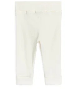 Leggings I Mjuk Bomull För Nyfödd