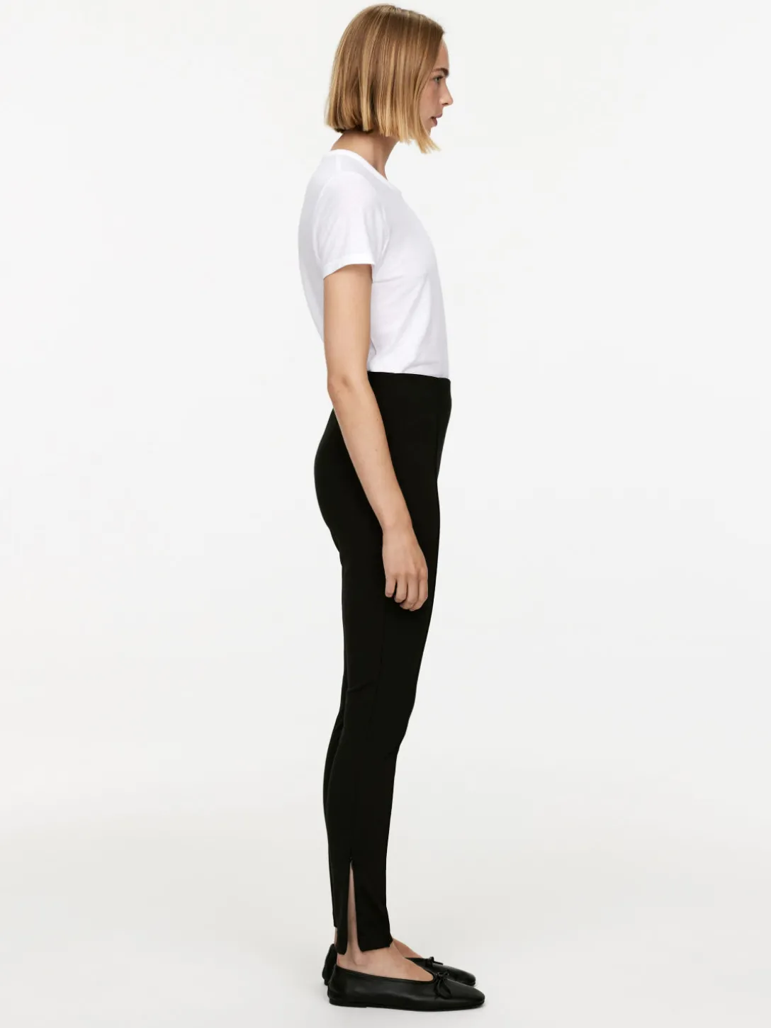 Leggings Med Dragkedjor