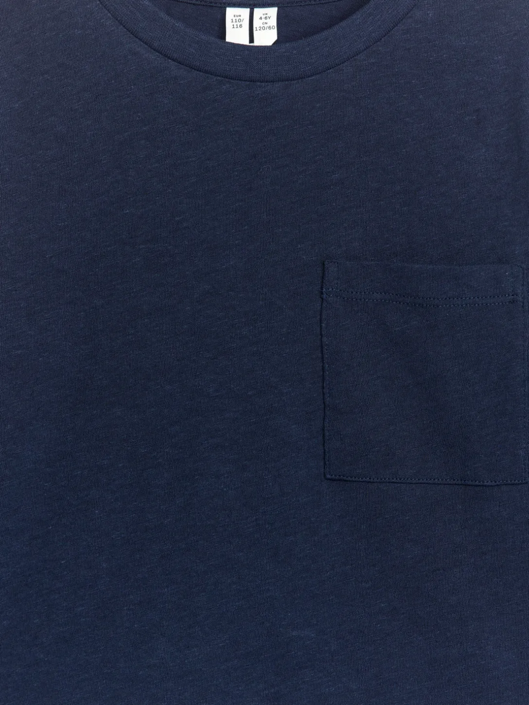 Långärmad T-shirt I Linneblandning