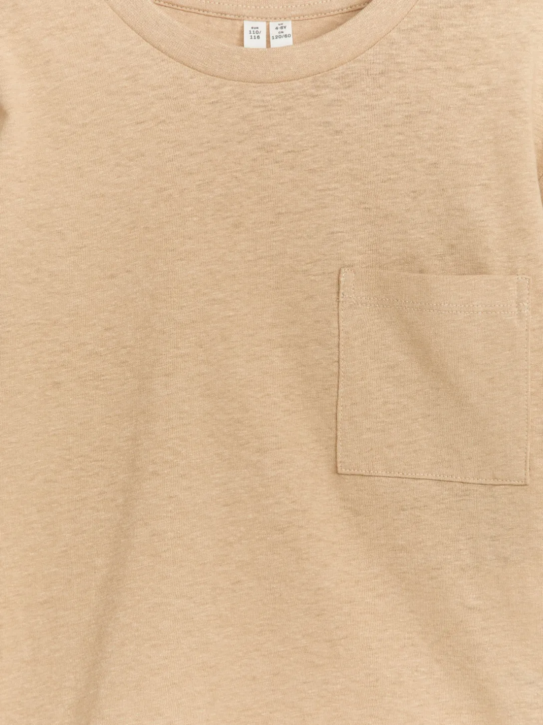 Långärmad T-shirt I Linneblandning