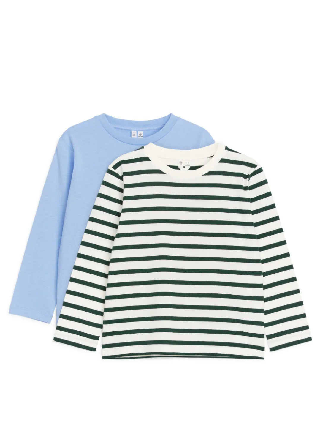 Långärmad T-shirt, 2-pack