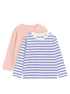 Långärmad T-shirt, 2-pack