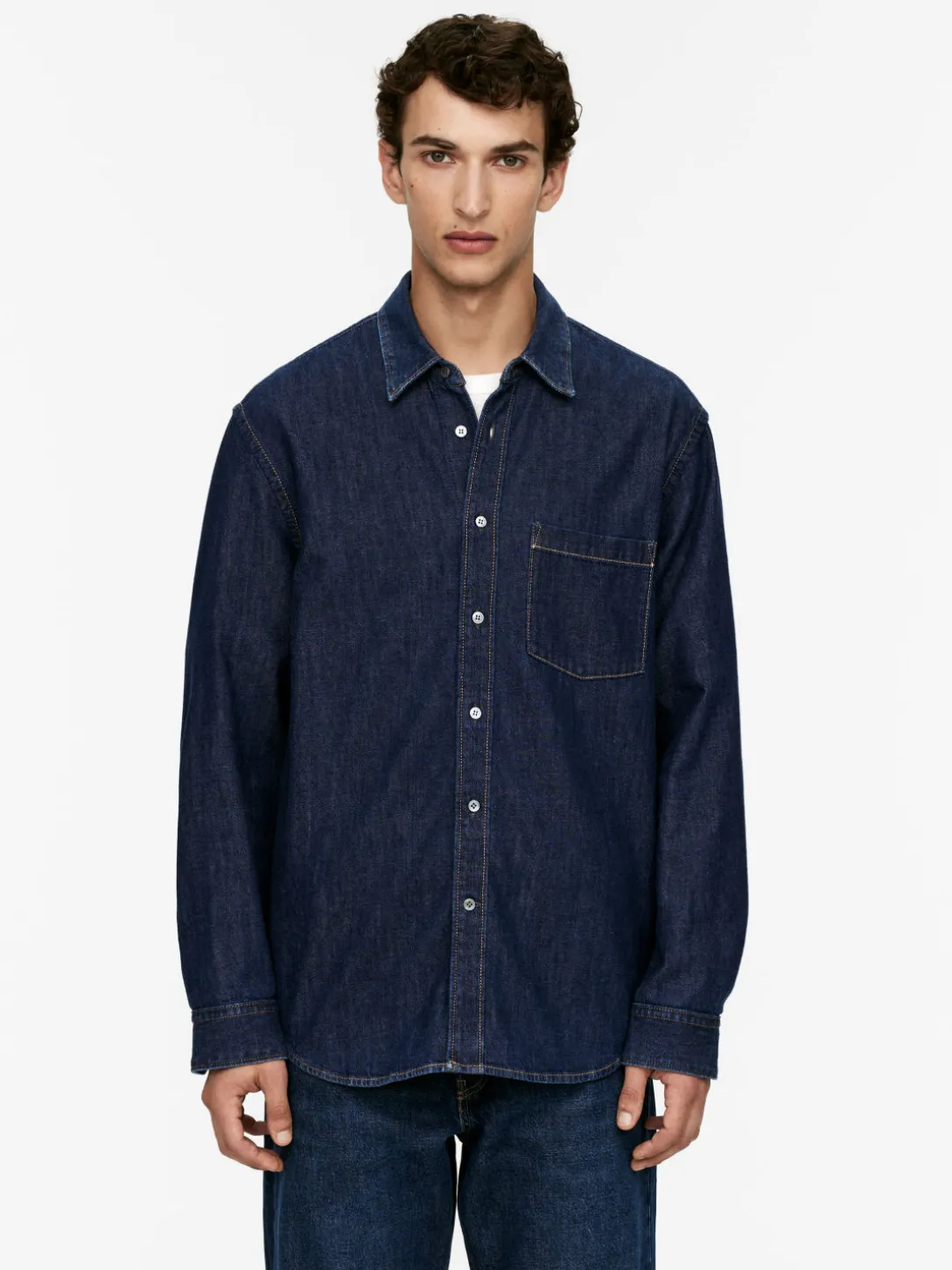 Lös Denimskjorta