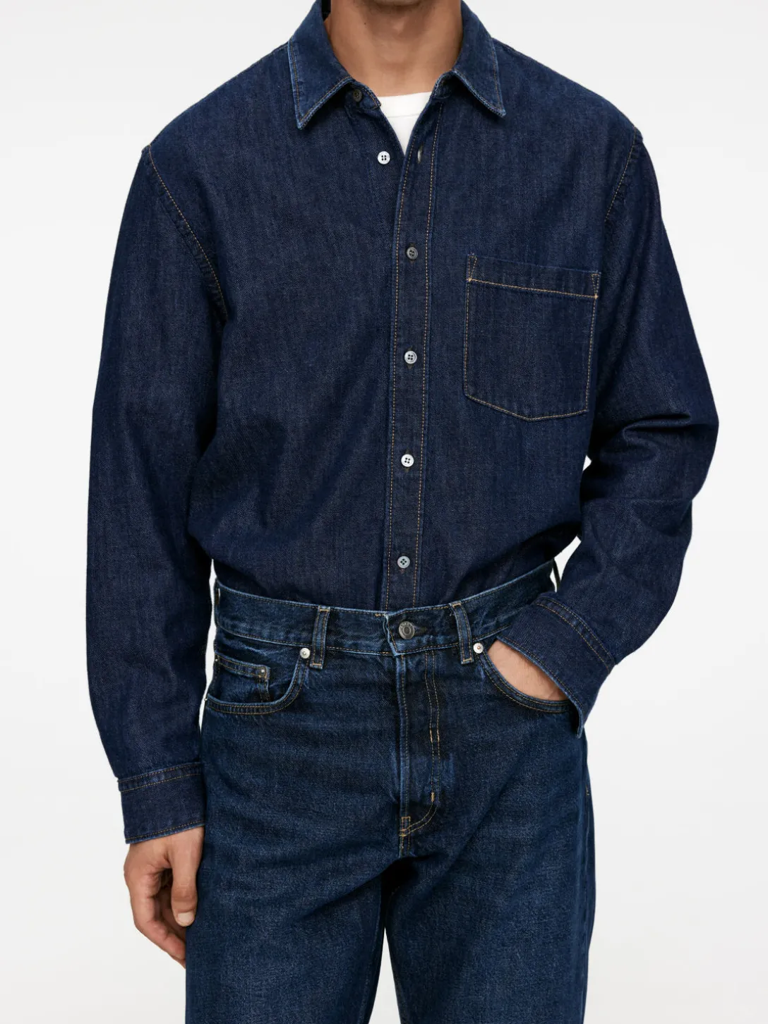 Lös Denimskjorta