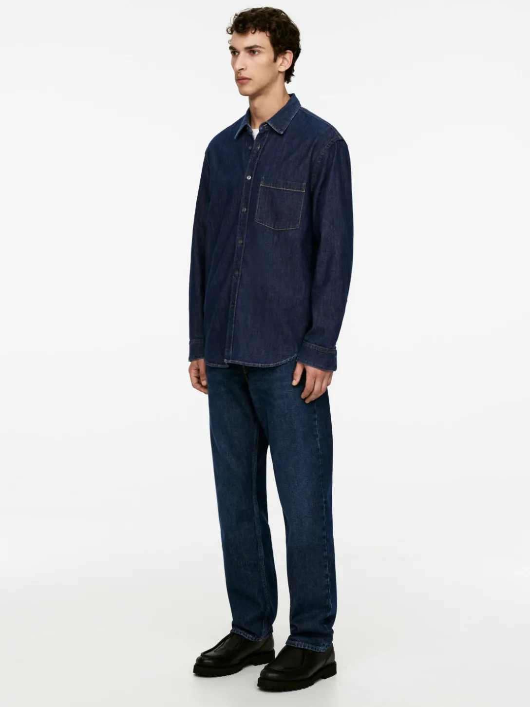 Lös Denimskjorta