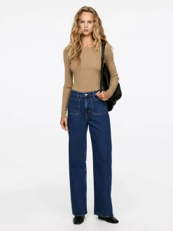 LUPINE Utsvängda Stretchjeans Med Hög Midja