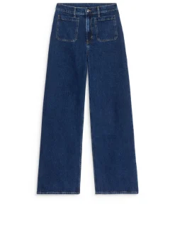 LUPINE Utsvängda Stretchjeans Med Hög Midja