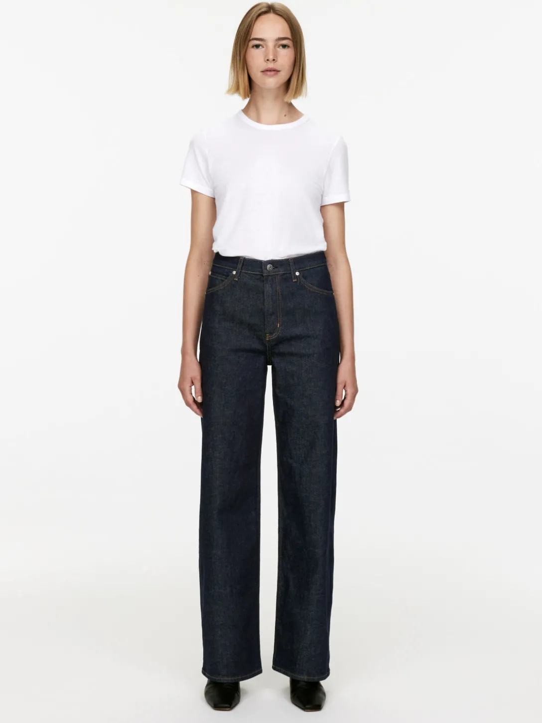 LUPINE Utsvängda Stretchjeans Med Hög Midja