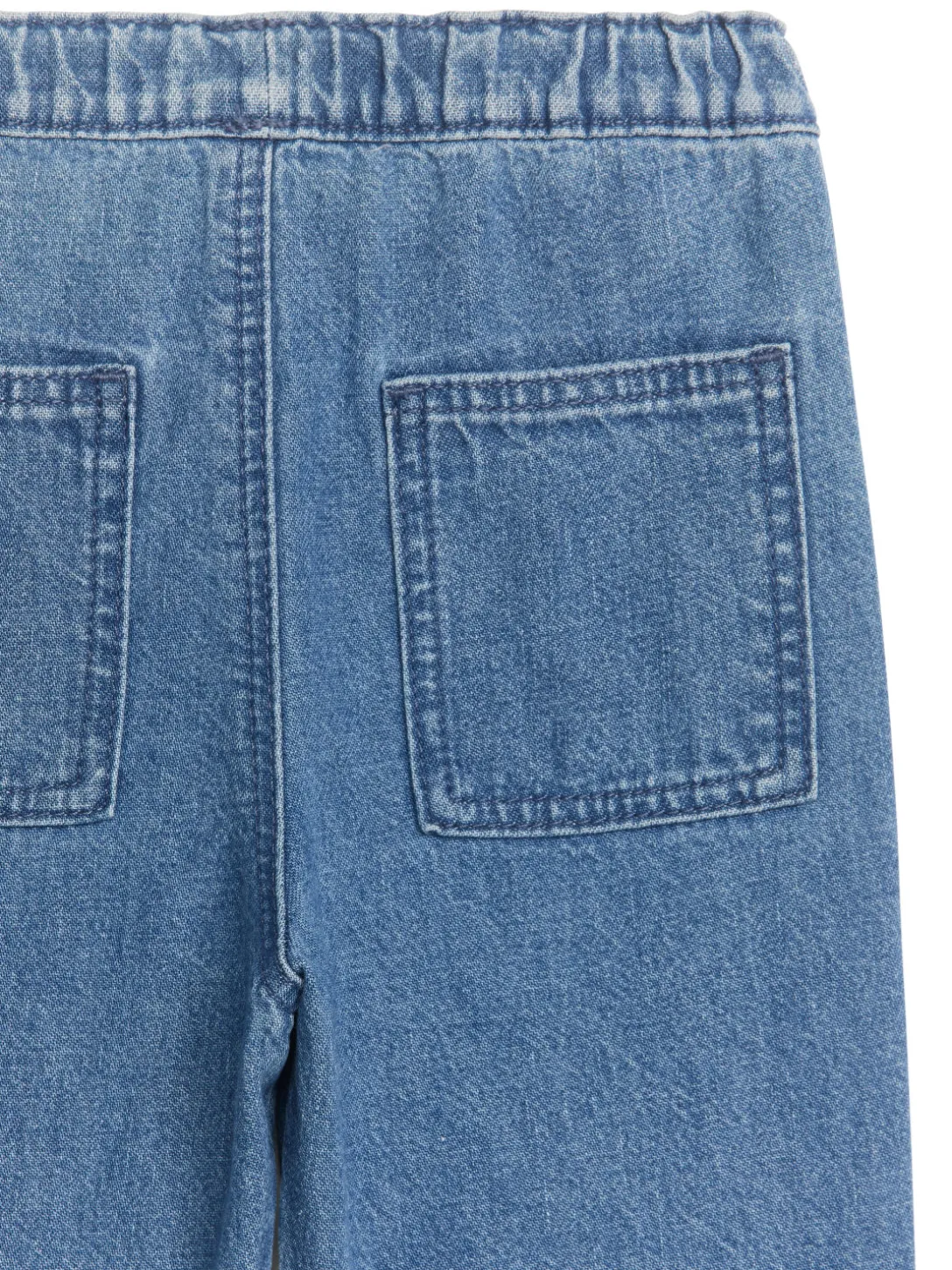 Mjuka Byxor I Denim