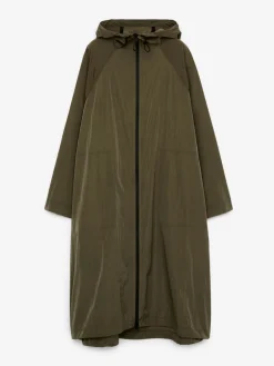 Nylonparkas Med Huva