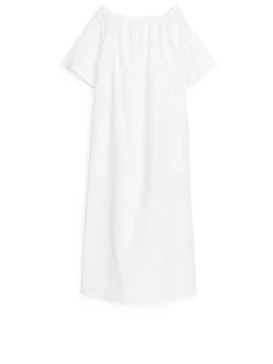 Off-shoulder-klänning
