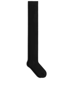Overknee-strumpor I Ull